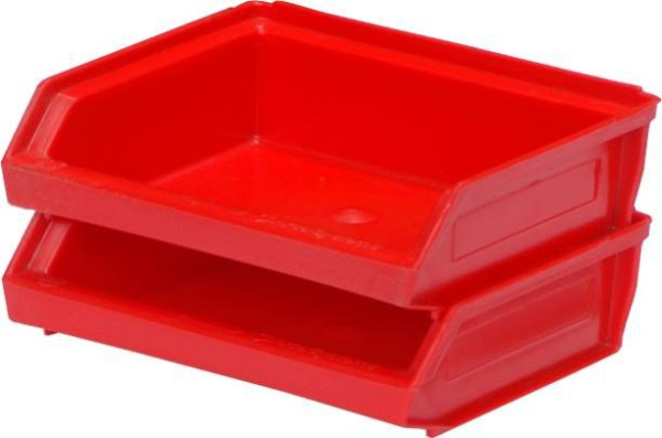 Фото складской лоток 96x105x45 красный на сайте www.kiit.ru в интернет-каталоге КИИТ ☎ +7(800) 707-07-45