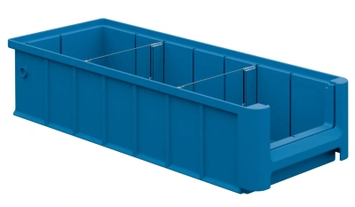 Контейнер SK 41509 400x155x90 синий. Изображение №4