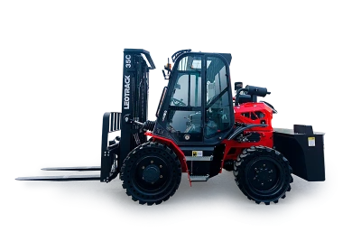 Полноприводный вилочный погрузчик LEOTRACK 35C (3,5 т, высота подъема 4,8 м, цельная рама). Изображение №11