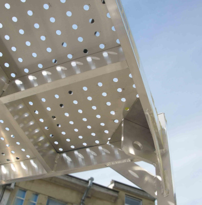 Люлька подвесная алюминиевая MEGAL ЛПА 2/1 (300 кг, 2 человека). Изображение №7