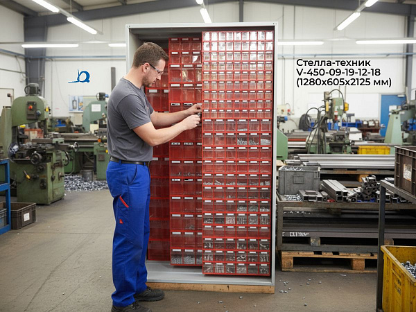 Шкаф подойдет для выставочных залов, магазинов, офисов, складов