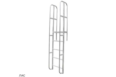 Лестница навесная Megal ЛАС 5,15x600 аварийно-спасательная. Изображение №1