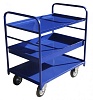 Многоярусные тележки на колесах