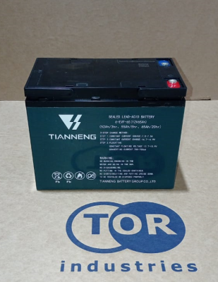 Аккумулятор свинцово-кислотный герм. (GEL) 12В/65Ач  223х135х177 для тележек WPT15-2. Изображение №1