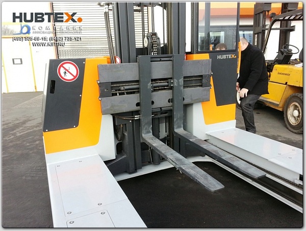 Фото многоходовой погрузчик hubtex dq 30e на сайте www.kiit.ru в интернет-каталоге КИИТ ☎ +7(800) 707-07-45 Изображение №6