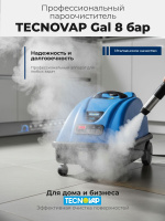 GAL 8 бар от Tecnovap: сухой пар 174°C для автосервисов, больниц и гостиниц