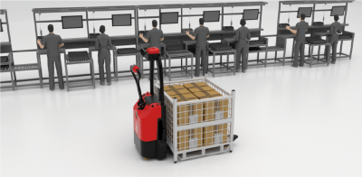 Автоматический транспортировщик паллет EP PR15. Изображение №9