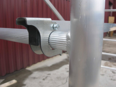 Модульная вышка-тура Megal ВМА 700/9 | Высота рабочей зоны 9,3 м, площадка 0,7х2 м. Изображение №6