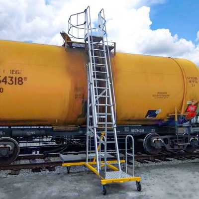 Вышка-стремянка алюминиевая Megal ВСА – 4,2Н. Изображение №6