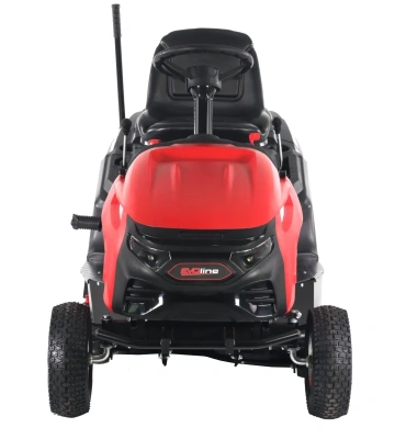 Садовый трактор (газонокосилка с сиденьем) EVOline TRG 84 CM (двигатель Zongshen 15 л.с., ширина кошения 84 см, травосборник 220 л). Изображение №4