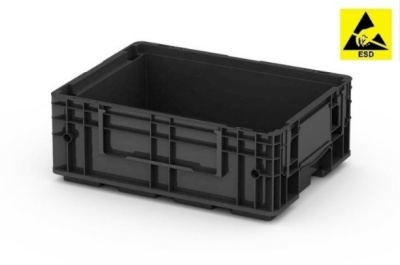 Антистатический пластиковый ящик R-KLT 4315 (12.502.61) э/п. Изображение №1