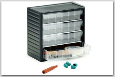 Кассетница Treston 296-3 на 4 ячейки (прозрачные). Изображение №1