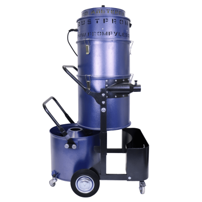 Промышленный пылесос Дастпром ПП-220/60.4-2,4 (60 л, 2,4 кВт, циклонный, HEPA). Изображение №8