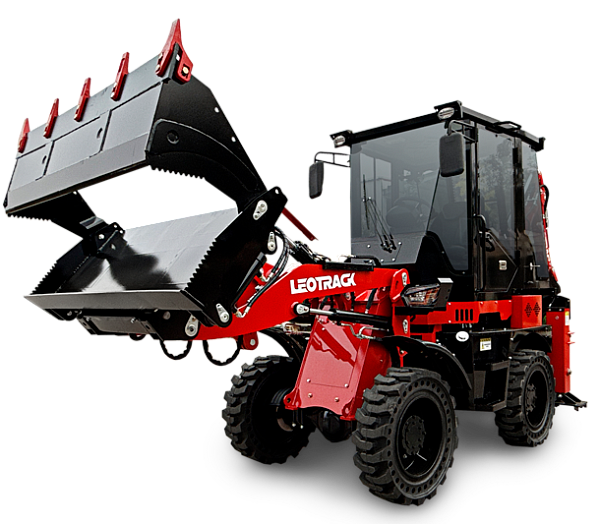 Купить экскаватор-погрузчик LEOTRACK BL35 | Ковш 1 м³, глубина копания 3,2 м, гарантия 3 года