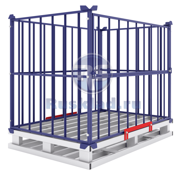 Фото каркасное ограждение опк-1 800х1200х860 на сайте www.kiit.ru в интернет-каталоге КИИТ ☎ +7(800) 707-07-45