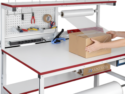 Упаковочный стол GRESSON СУ-1500 (1500x700 мм, регулировка высоты, до 300 кг, Россия). Изображение №3