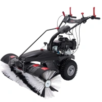 Поворот щетки в 5 фиксированных положений (прямо, влево и вправо).