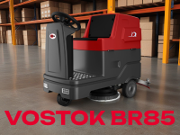 Поломоечный райдер поставляется полностью готовый к работе, в комплектации с водосборной балкой, полипропиленовой щеткой, а также комплектом с литиевой аккумуляторной батарей, с зарядным устройством, включая переднее освещение и проблесковый маячок