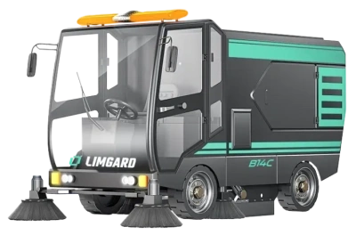 Дорожно-уборочная вакуумная машина LIMGARD B14C (22000 м²/ч, 2200 мм, 48В/300Ач). Изображение №5