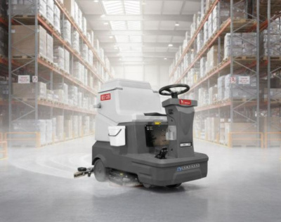 Аккумуляторная поломоечная машина Xgroup XD120 с местом для оператора. Изображение №13