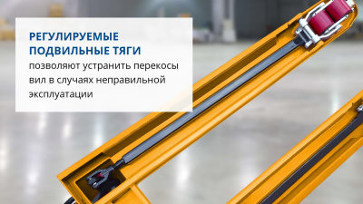 Гидравлическая тележка PROLIFT AC30 (полиуретан). Изображение №5