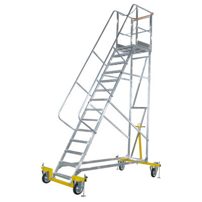 Вышка-стремянка алюминиевая MEGAL-ВСА-3,5А высотой 3.5 метра. Изображение №2