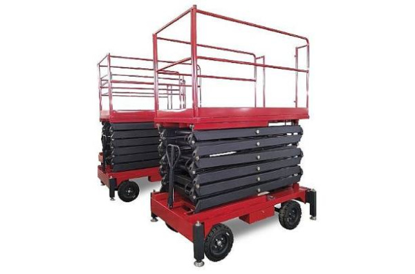 Фото ножничный подъемник qx-050-140 oxlift 500 кг 14 м на сайте www.kiit.ru в интернет-каталоге КИИТ ☎ +7(800) 707-07-45