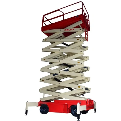 Ножничный подъемник QX-050-120 OXLIFT 500 кг 12 м. Изображение №1
