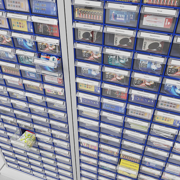 Фото шкаф металлический стелла-техник с-2-90м на 90 коробов с-2-90м на сайте www.kiit.ru в интернет-каталоге КИИТ ☎ +7(800) 707-07-45 Изображение №5