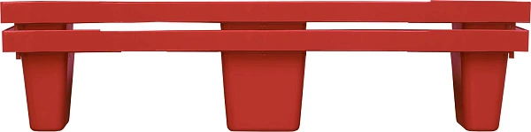 Фото пластиковый поддон на 9 ножках tr 1208 l 1200х800х160 мм перфорированный, красный на сайте www.kiit.ru в интернет-каталоге КИИТ ☎ +7(800) 707-07-45 Изображение №4