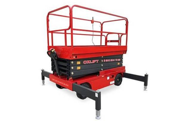 Фото ножничный подъемник qz-050-075 oxlift 500 кг 7,5 м на сайте www.kiit.ru в интернет-каталоге КИИТ ☎ +7(800) 707-07-45