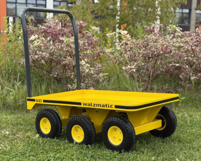 Ручная платформенная тележка Walzmatic 600: разворот на месте, нагрузка до 400 кг. Изображение №10