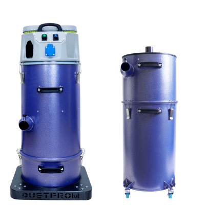 Комплект Пылесос Дастпром ПП-220/20.6-1,5 + дополнительный циклон СП-50-1 (70 л, 1,5 кВт, 4 циклона, HEPA). Изображение №2