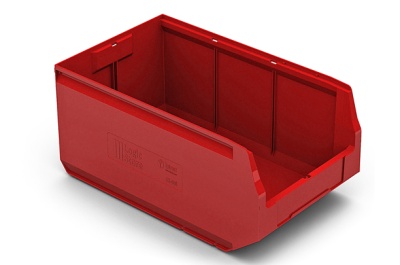 Ящик Iplast 12.405 500х225х150 мм, красный. Изображение №1