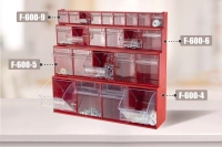 Фото короб органайзер с откидными ячейками стелла-техник f-600-6 на сайте www.kiit.ru в интернет-каталоге КИИТ ☎ +7(800) 707-07-45 Изображение №5