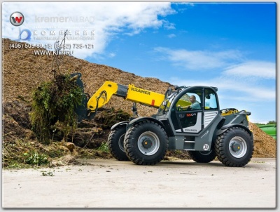 Телескопический погрузчик KRAMER 5509. Изображение №6