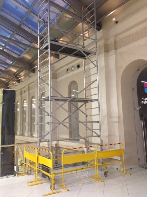 Алюминиевая модульная вышка Megal ВМА 700/15. Изображение №6