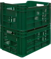 Перфорированные пластиковые пищевые ящики: идеальное решение для хранения и транспортировки