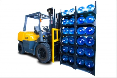 Пластиковый поддон BottleRack для 19 литровых бутылей с водой. Изображение №5