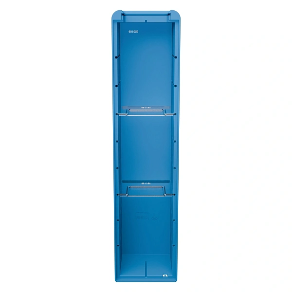 Купить полочный контейнер iPlast SK-5109 | 500х117х90 мм, 2 перегородки, для метизов