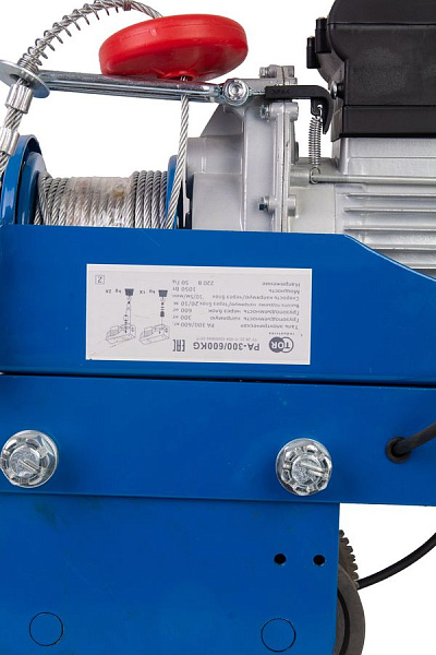 Фото таль tor pa-300/600 20/10 м (n) на сайте www.kiit.ru в интернет-каталоге КИИТ ☎ +7(800) 707-07-45 Изображение №4