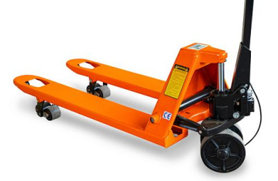 Тележка гидравлическая с тормозом XILIN BFB 2500 кг 1150 мм полиуретановые колеса. Изображение №1