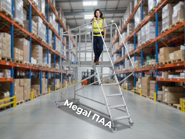 Фото авиационная площадка с лестницей megal паа – 2,1x3,5 на сайте www.kiit.ru в интернет-каталоге КИИТ ☎ +7(800) 707-07-45 Изображение №4