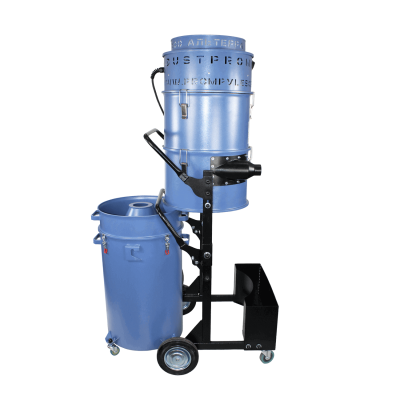 Промышленный пылесос Дастпром ПП-220/75.3-3,6 (75 л, 3,6 кВт, 220 В, 3 турбины, циклонный, HEPA). Изображение №8