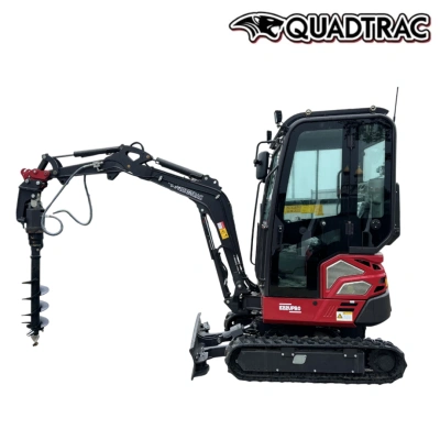 Мини-экскаватор с закрытой кабиной QUADTRAC EX22U PRO. Изображение №14