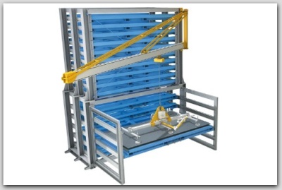 Кран и вакуумный подъемник для металлических листов. Изображение №1