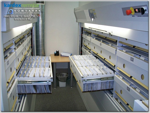 Фото kardex lektriever - автоматизированные карусельные стеллажи на сайте www.kiit.ru в интернет-каталоге КИИТ ☎ +7(800) 707-07-45 Изображение №5