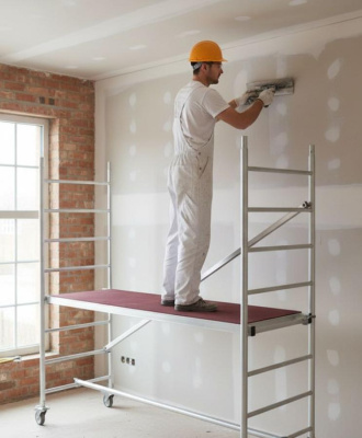  Алюминиевая модульная вышка-тура MEGAL ВМА 700/3 (высота рабочей зоны 3,1 м, площадка 0,7x2 м). Изображение №3