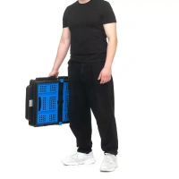 Фото складная тележка с ящиком magna cart ff-s на сайте www.kiit.ru в интернет-каталоге КИИТ ☎ +7(800) 707-07-45 Изображение №5