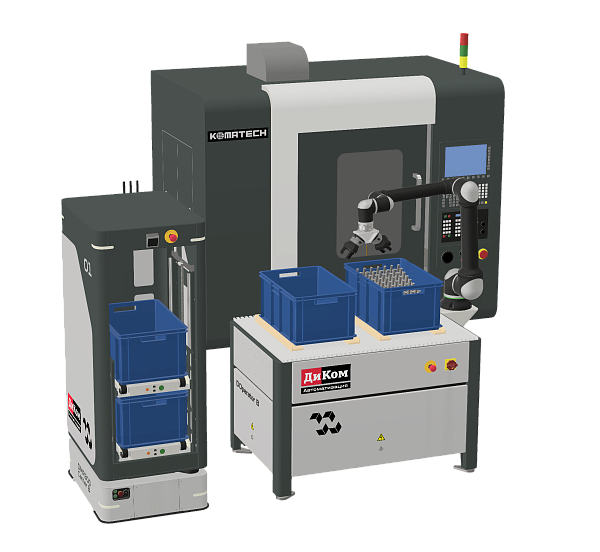 AMR обеспечивает круглосуточную работу производств